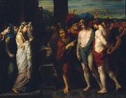 Benjamin West, Pylades and Orestes Brought as Victims before Iphigenia